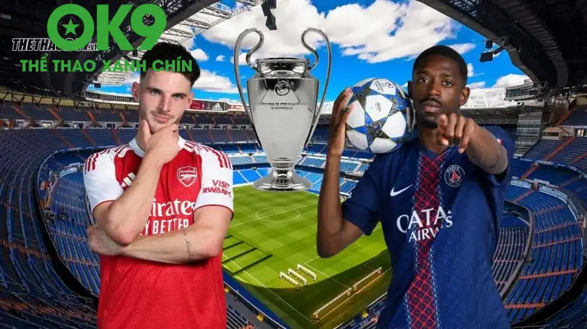 Declan Rice và Dembele sẽ là những ngôi sao sáng nhất bên phía mỗi đội. Declan Rice và Dembele sẽ là những ngôi sao sáng nhất bên phía mỗi đội.